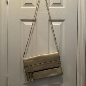 ALDO Chic Gold Chain Clutch